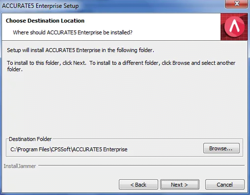 cara install accurate 5