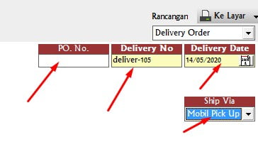 cara membuat surat jalan di accurate