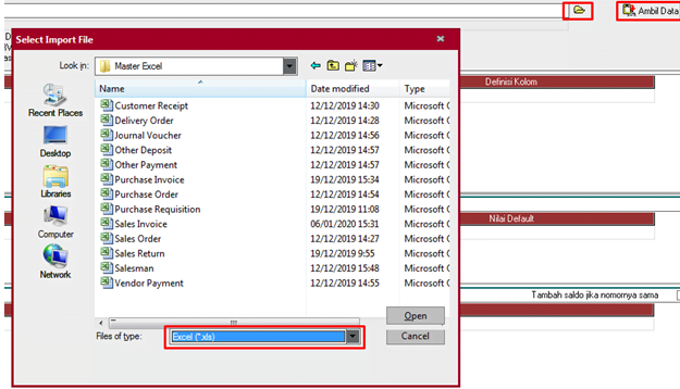 cara import daftar pelanggan accurate